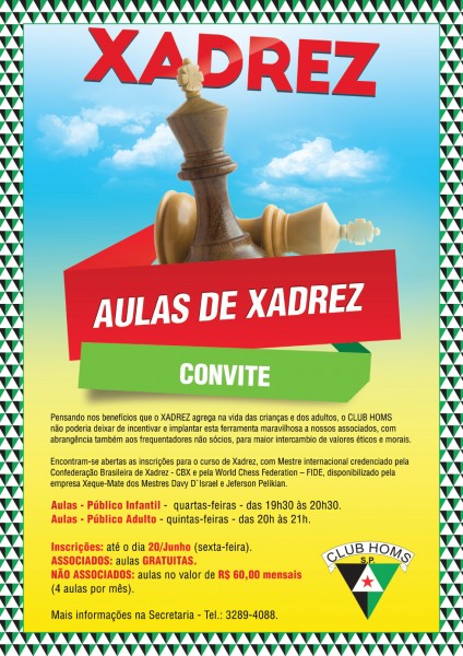 Curso gratuito de Aulas de xadrez grátis - Curso online de Aulas