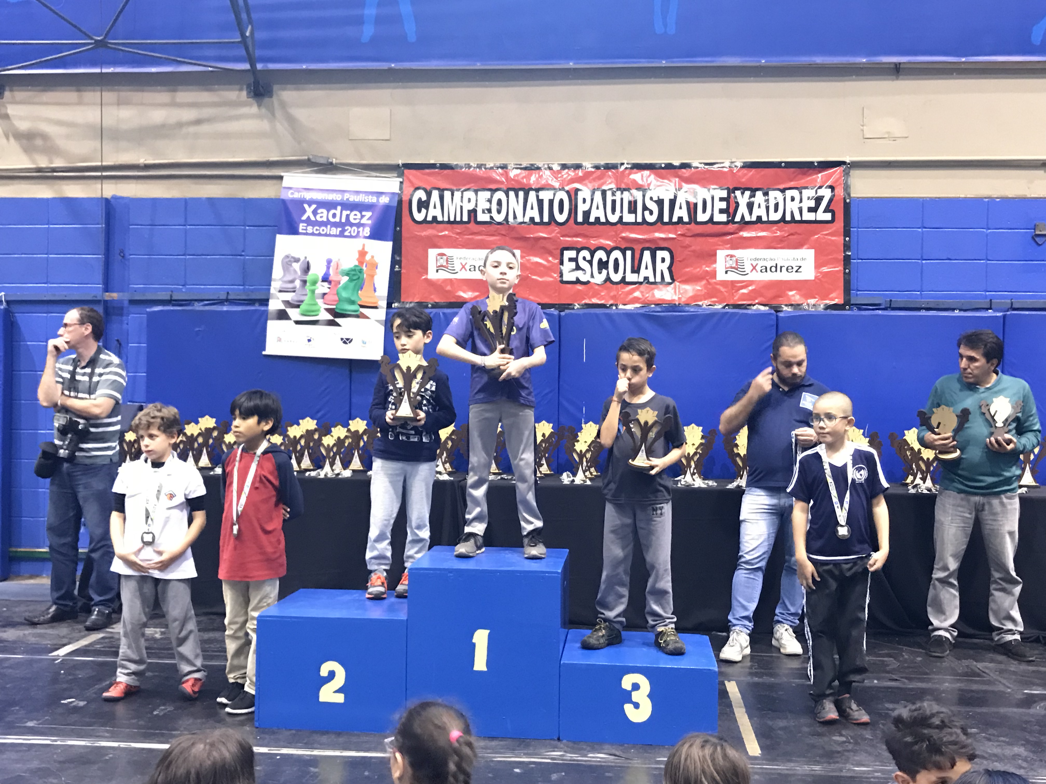 Dantiano é bicampeão em Campeonato Paulista de Xadrez - Colégio