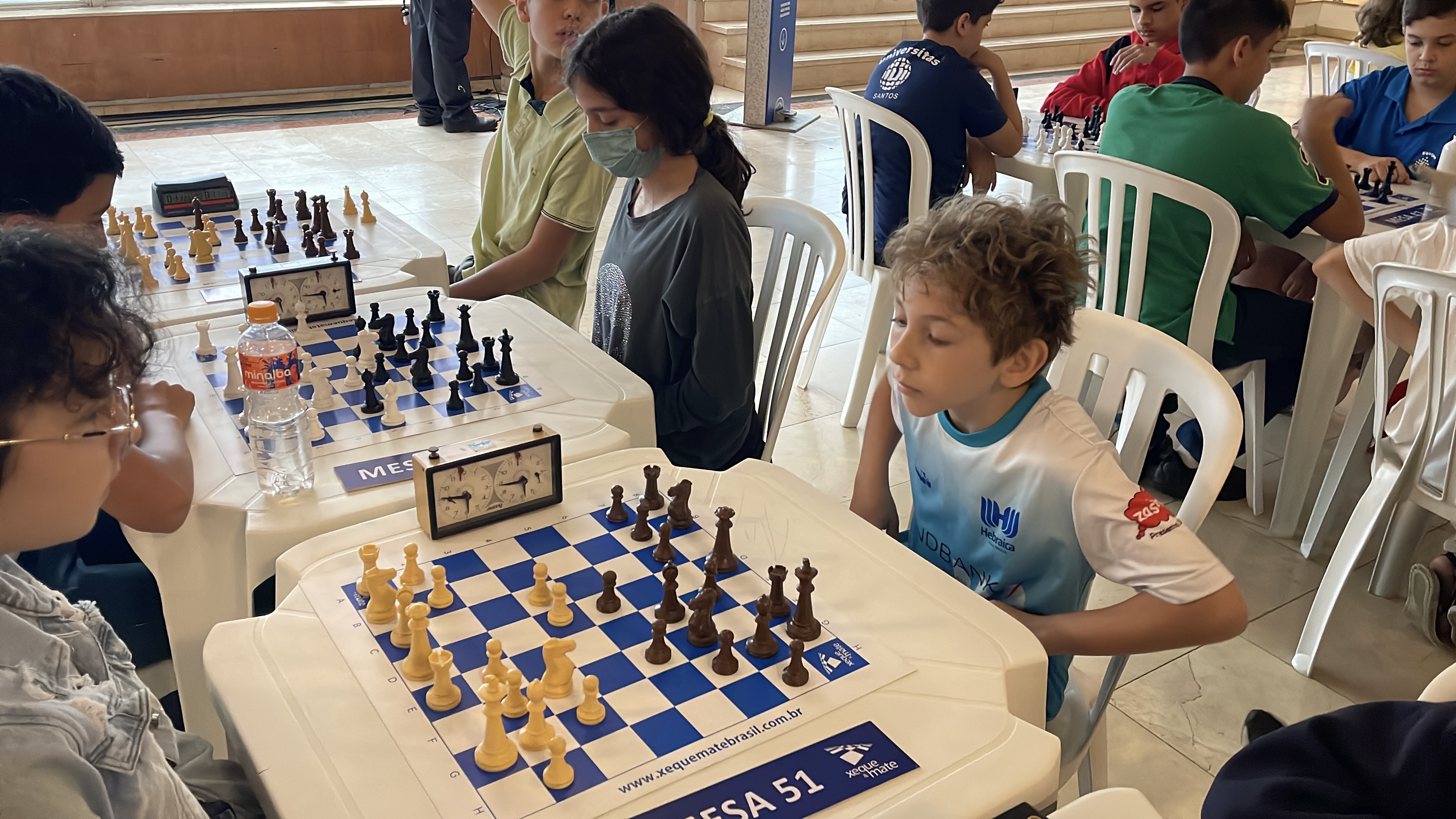 Colégio Duque de Caxias retoma clube de xadrez aberto para a comunidade são-mateuense