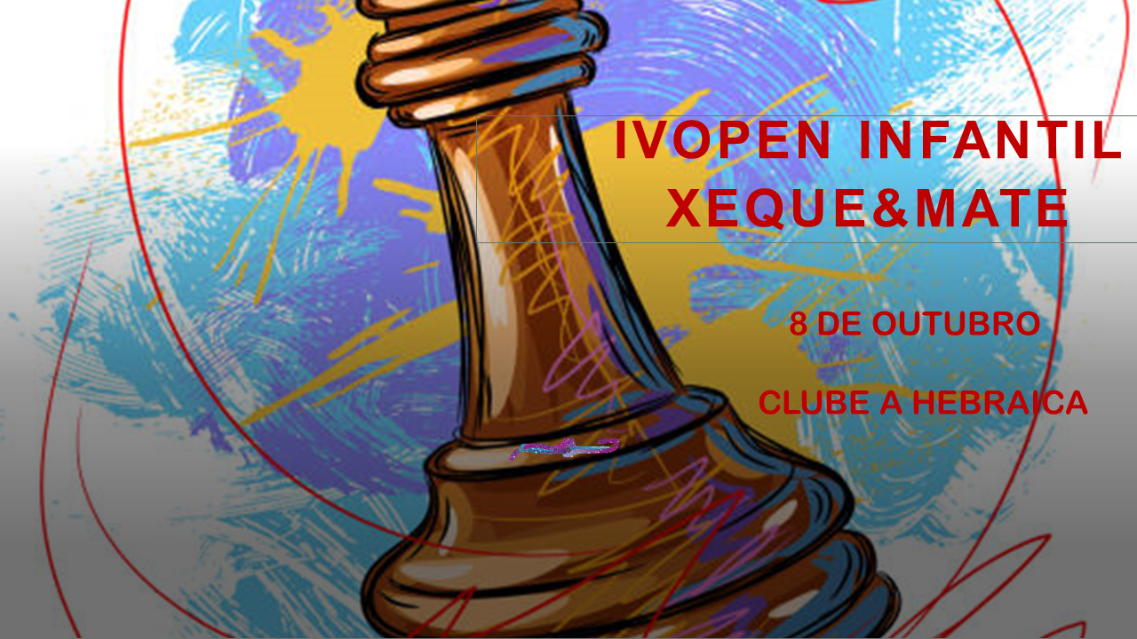 Xeque-Mate: Torneio Aberto de xadrez no mês de junho - AABB Porto